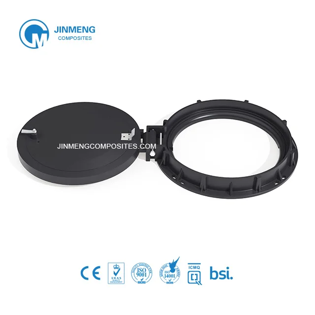 Corrosion Resistence Composite Manhhole Cover / EN124 EN124 Manhole Cover with Hinge & Lock
