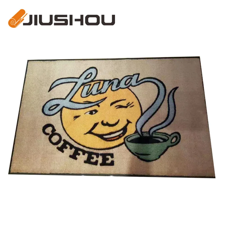 
Printing machine create your own stainless steel gaming funny commercial door floor mat doormat 