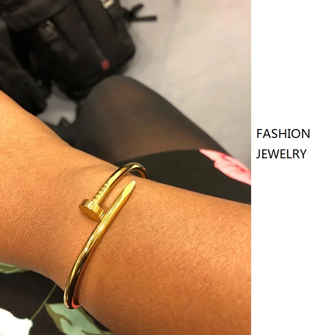
fashion men and women nail bangle for gift 