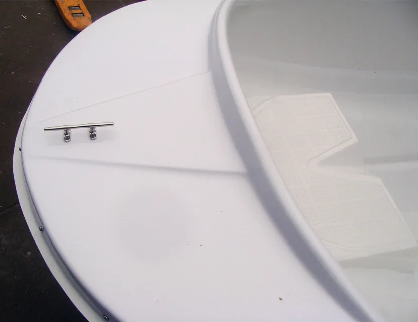 Factory Direct Small Dinghy 3.65m Portable Fiberglass Fishing Rigid Boat