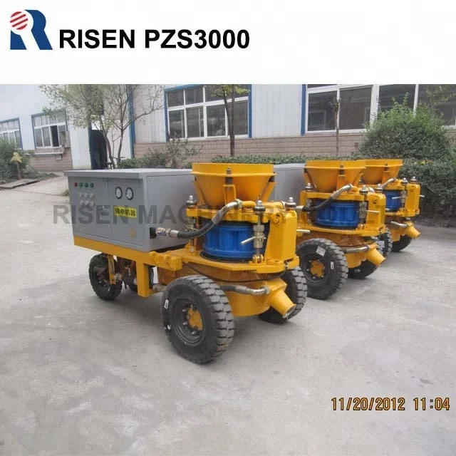 
Hot Sell Wet Concrete Spraying Machine - wet shotcrete machine 5m3/hour for wet mix shotcreting 