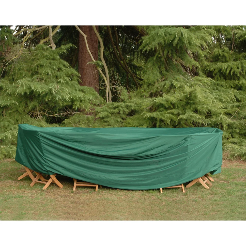 
Protective Patio Garden Furniture Covers Waterproof Square Green Color Outdoor Furniture Cover 