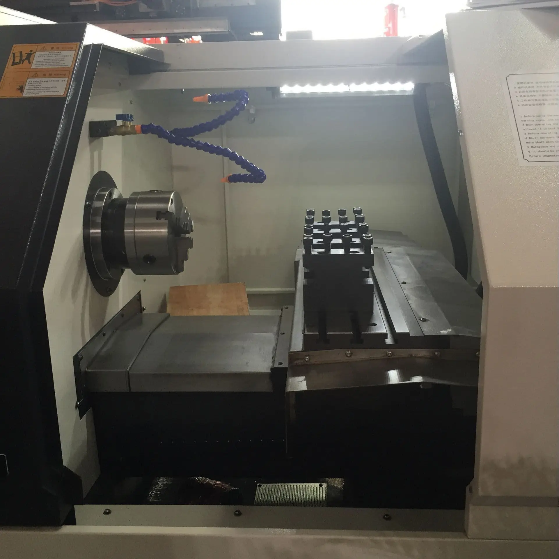 H46 Flat  chinese cnc lathe for seal turning lathe,cnc metal lathe