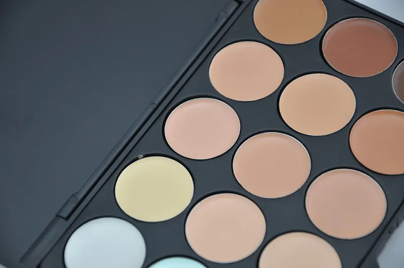 Concealer Palette 15 Colors Contour Face Cream Salon Makeup Case