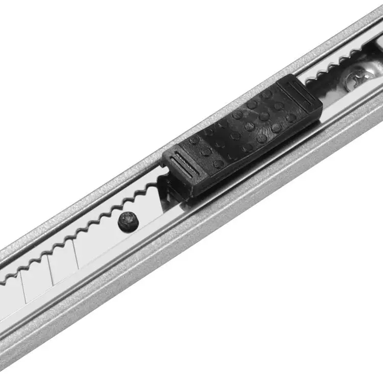 Factory supply metal 9mm auto lock retractable snap off blade cutter