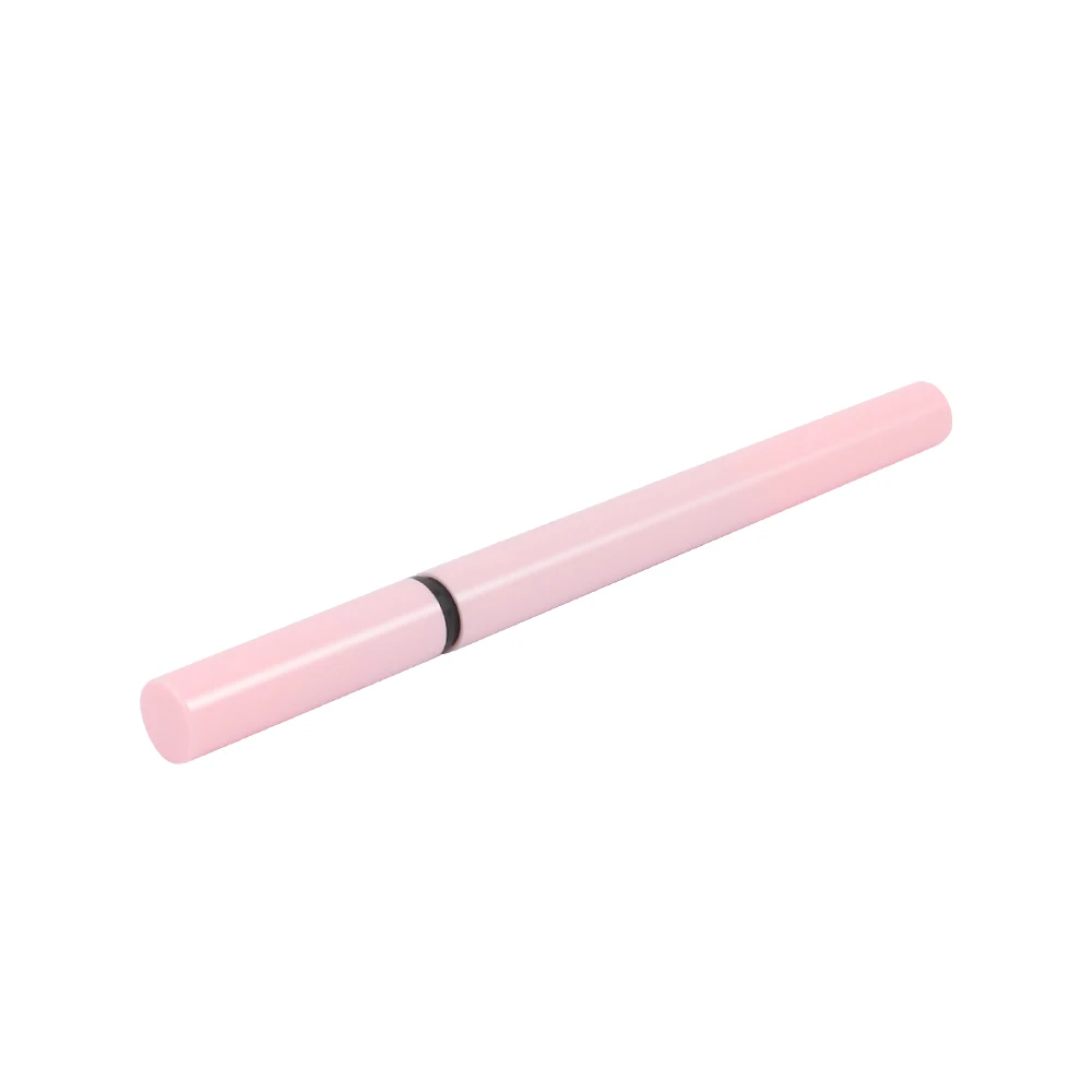 OEM high quality eyeliner pen bottle pink empty eyeliner pen tube packaging eyeliner pencil tube container packaging with brush