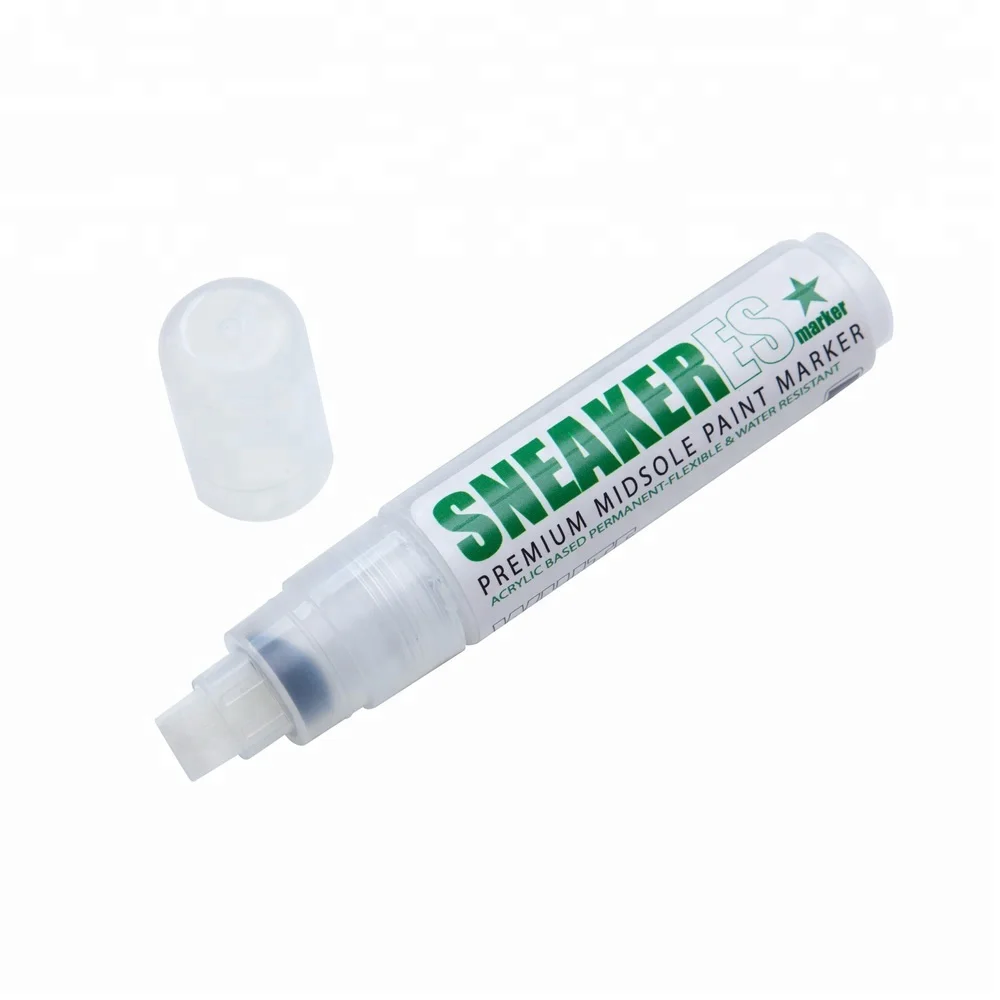 
2021 new white Premium Midsole Marker Sneakers 10mm Chisel Tip Premium Midsole Paint Pen 
