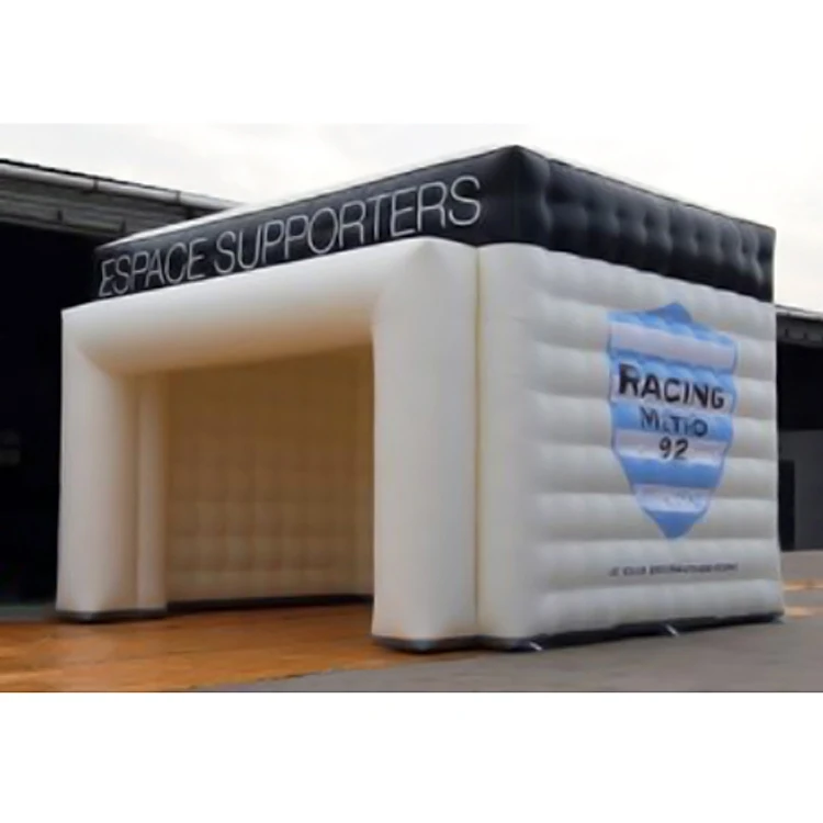Blue Springs Inflatable Bar Tent , Advertising Inflatable Event Cube Tent