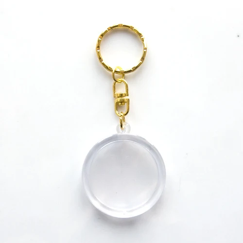 Дешевый Рекламный индивидуальный пластиковый брелок для ключей с бумагой внутри акриловый