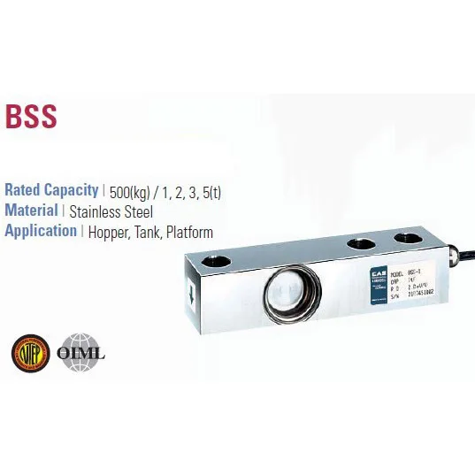 Корейский CAS BSS 500 кг-2t резервуар бункерная платформа весы тензовая