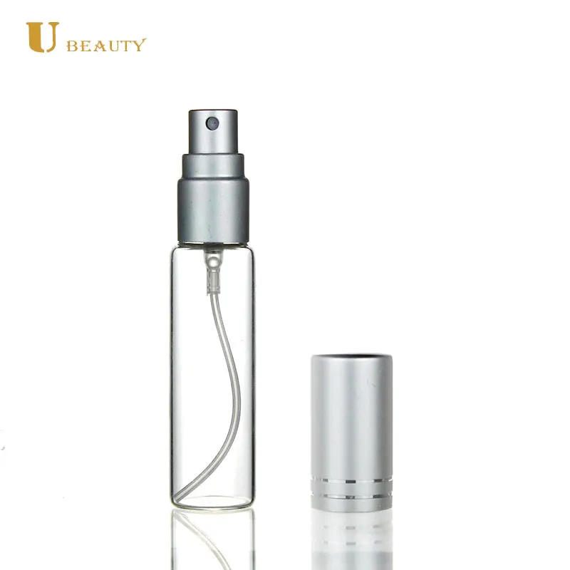 10ml Clear Glass Spray Bottles Cosmetic Perfume Glass Bottles Refillable Travel Perfume Atomizers