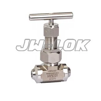 Игольчатый клапан с внутренней резьбой высокого давления