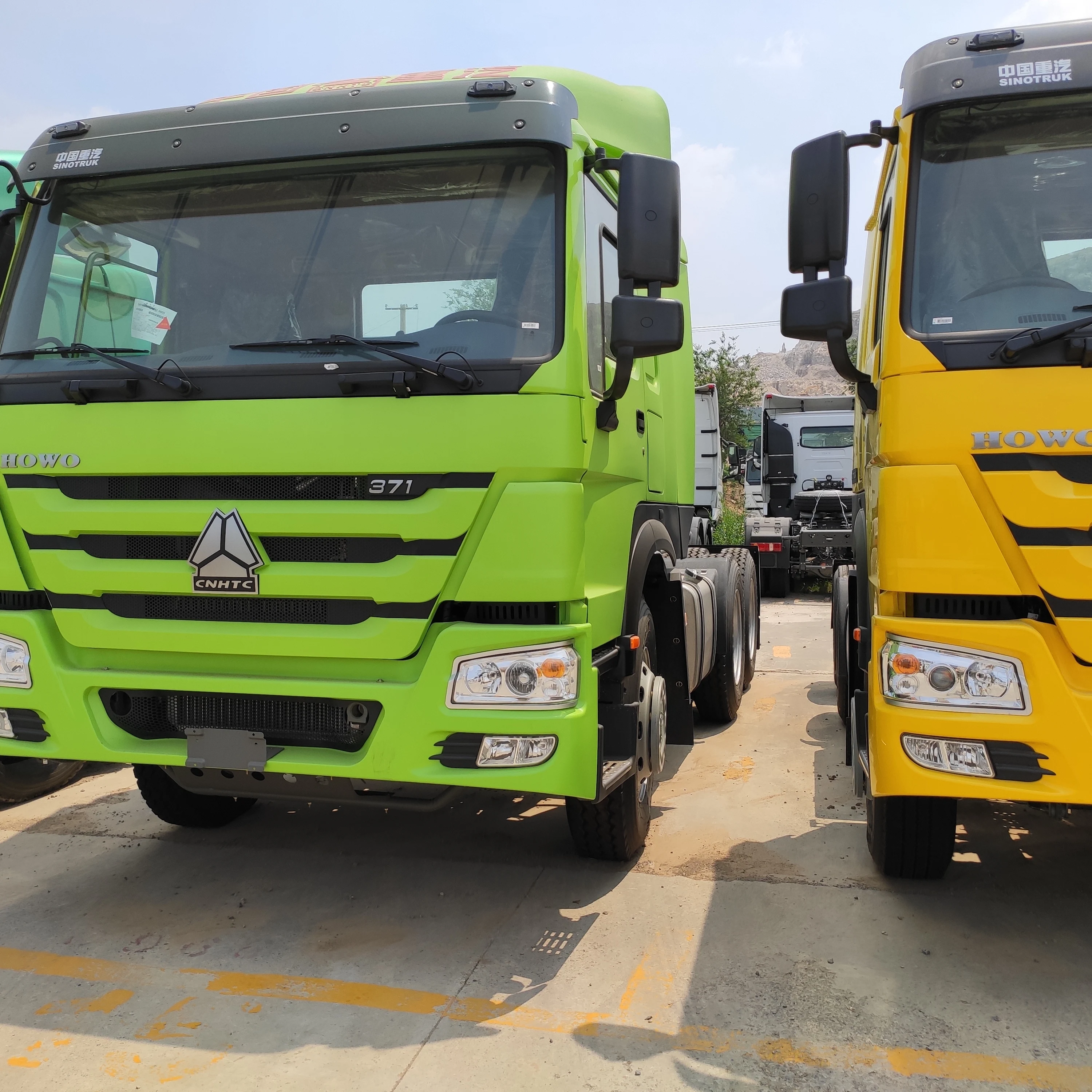 
6x4 howo a7 tractor truck manual transmission sinotruk sitrak gear howo truck series 