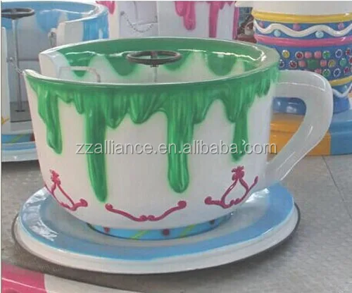 kiddie ride machine coffee cup merry go round amusement ride