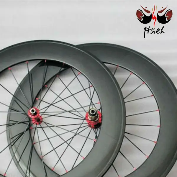 Glossy finish carbon road bicycle 700C*88mm rims