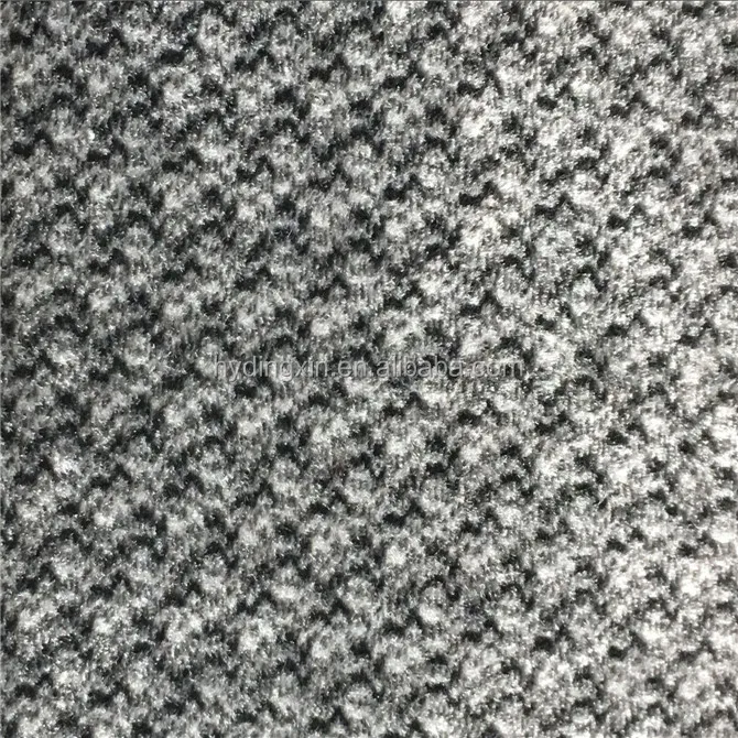 High quality stretch polyester cationic yarn dyed checked fabric for bus car seat