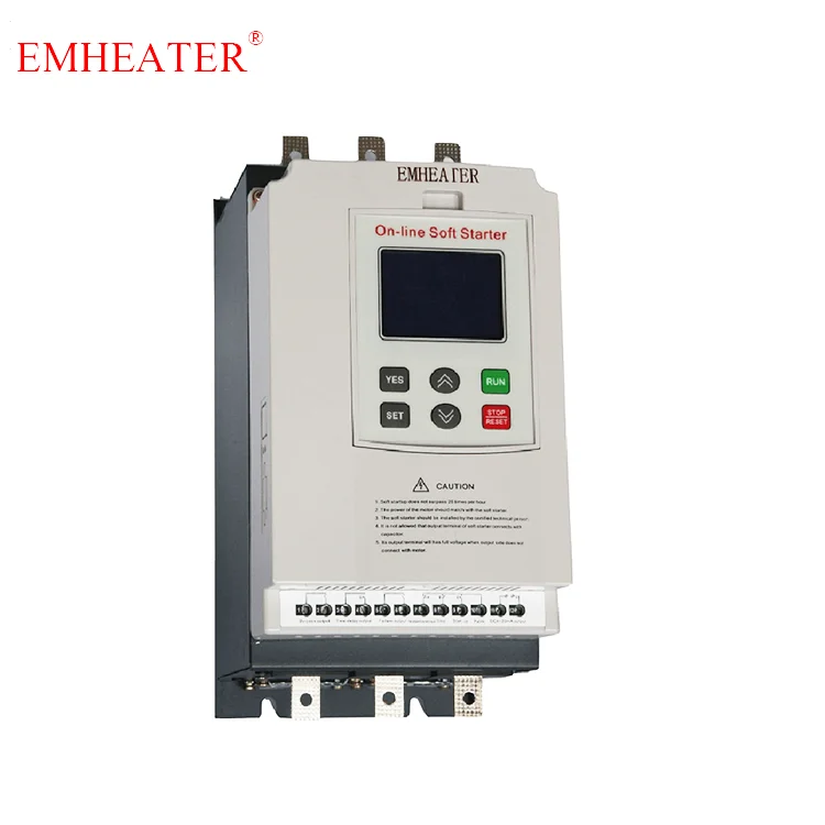 EMHEATER 90KW 125Hp  220V 230V Input  Motor Soft Starter for water Pump air compressor