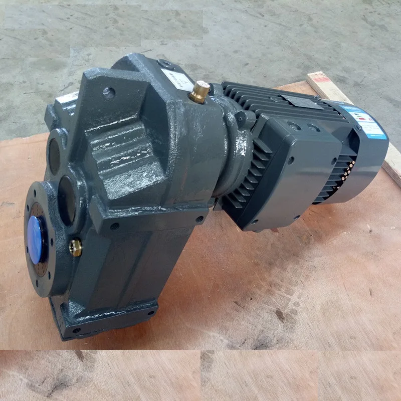 Factory direct F Series 90 Degree  dc Motor Reducer with Transmission Gearbox