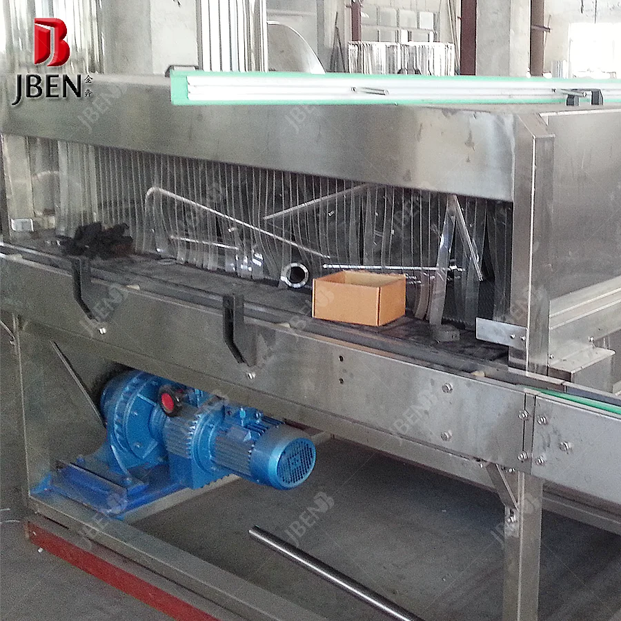 Glass beer bottle tunnel pasteurization machine