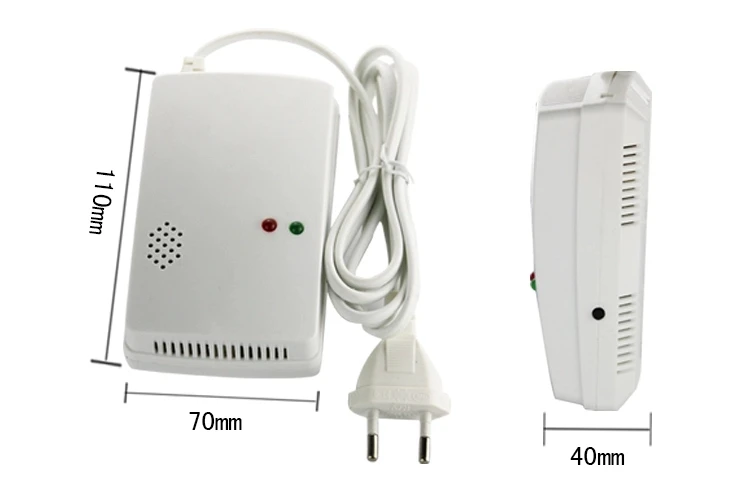 Wired gas liquefied gas leak detector gas detector for alarm