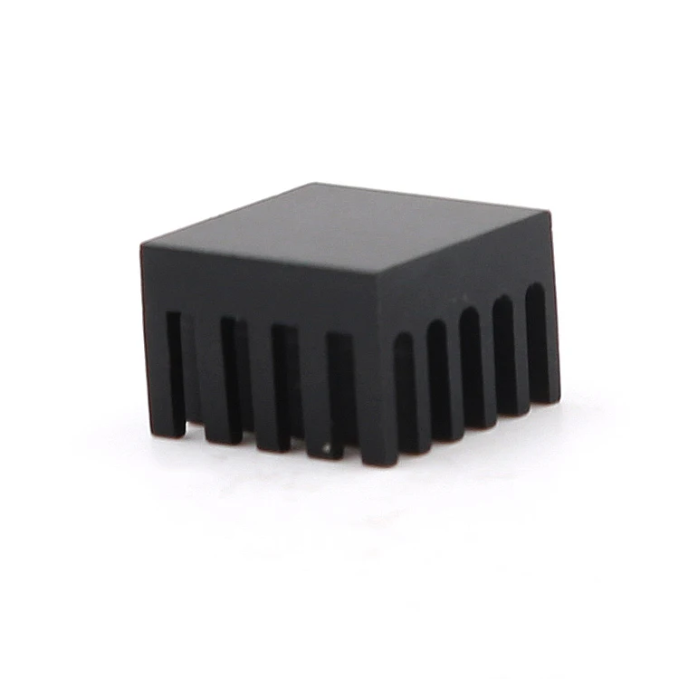 Extruded Heat Sink, BGA Heatsinks, Black Anodized Heatsink with Aluminum