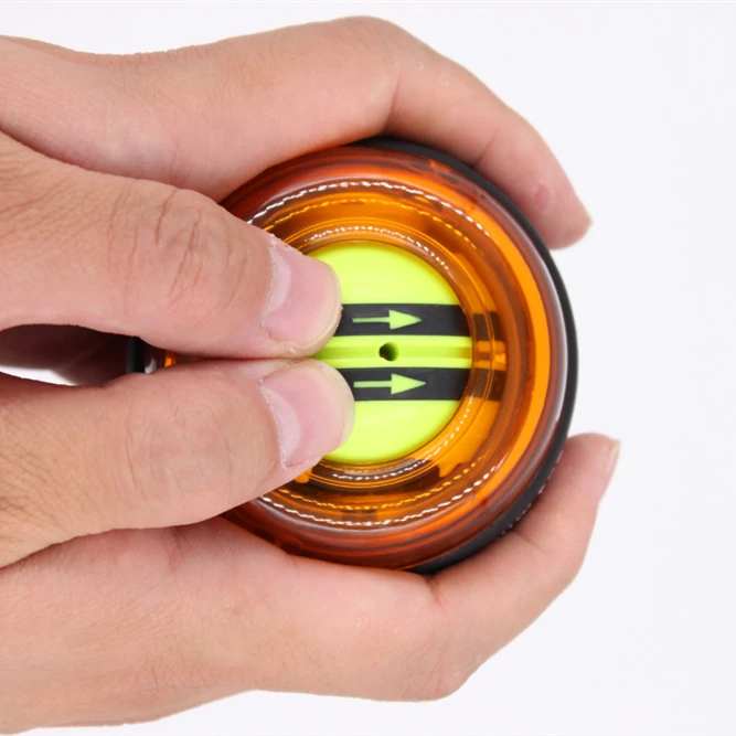 LED Wrist Trainer Essential Gyroscope Speed Meter Arm Strengthener Gyro Ball for Improved Wrist Strength