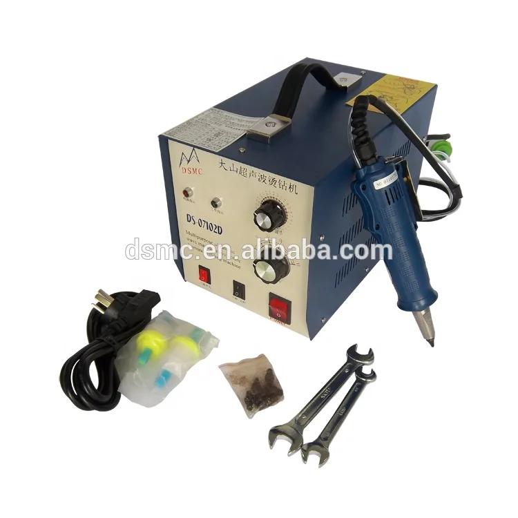 220V/110V Factory price ultrasonic rhinestone hot fix machine Crystal setting machine