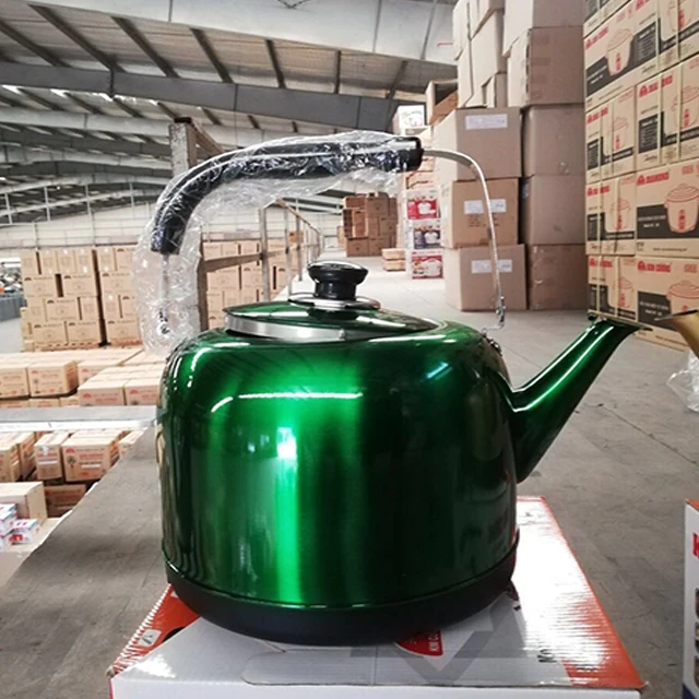 6L portable ss kettle  1500W  50HZ electric water boiler keep warm kettles hot water boiler for hotel