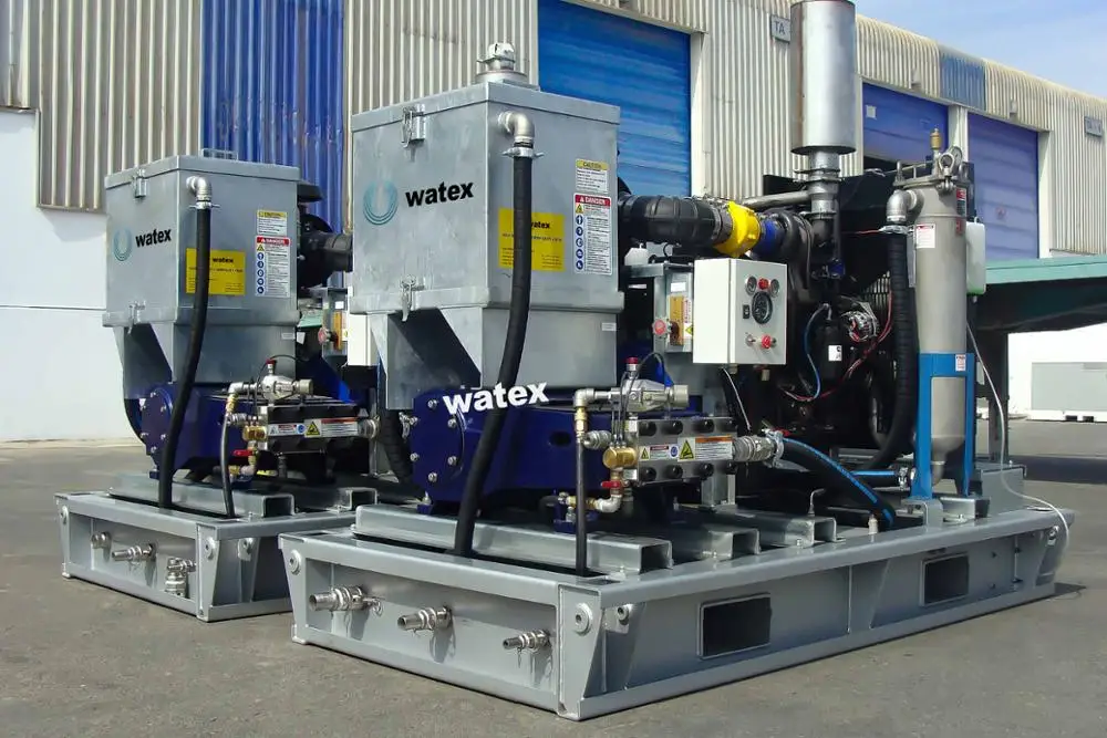 Hydro blasting equipment  Water Blasting for Airport Rubber Removal water jet blaster jetting  hydro jetting machine