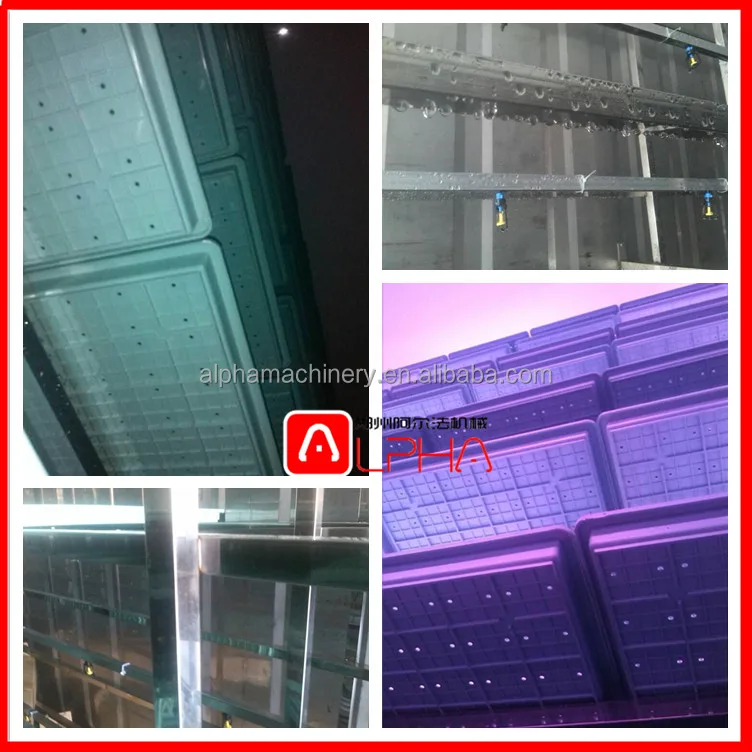 Hydroponic Automatic Barley fodder machine system / cattle green fodder growing machine / mung bean sprouts making machine