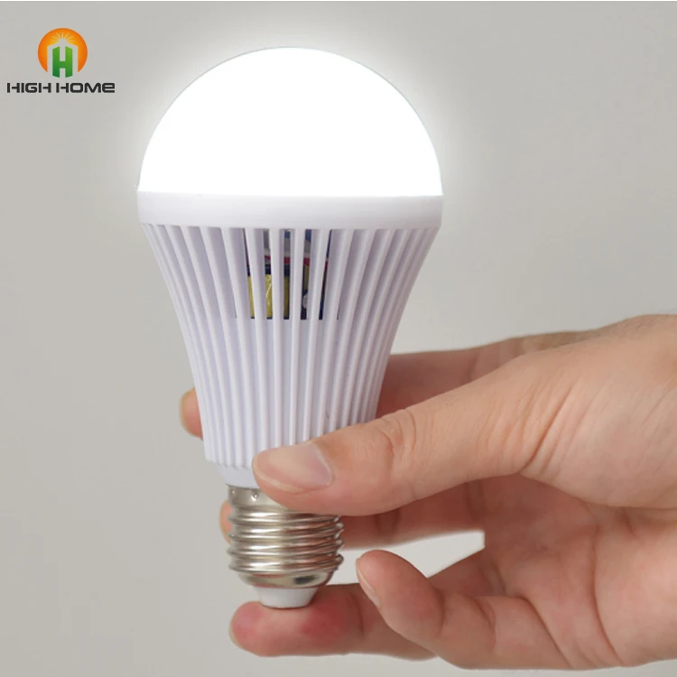 led emergency bulb E27 B22 base intelligent led bulb