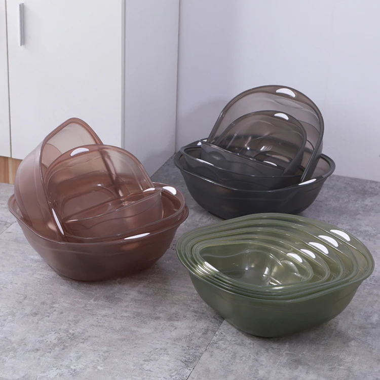 
Manufacturer wholesale price PP household fancy plastic wash basin 