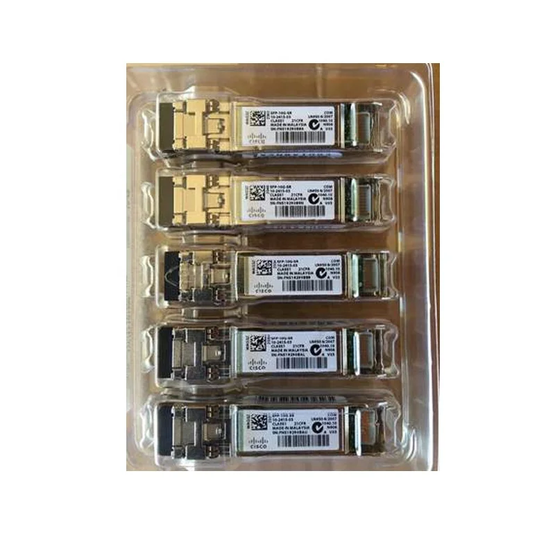  Оригинальный Новый 10GBASE-SR для программирования в производственных условиях + модуль приемопередатчика 10G SFP 850nm 300m MMF SFP-10G-SR