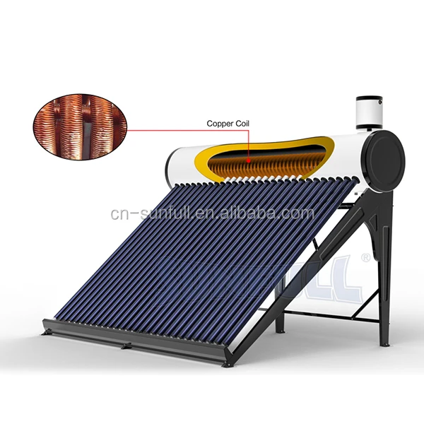 Pressure vacuum tube solar water heater with cheap price