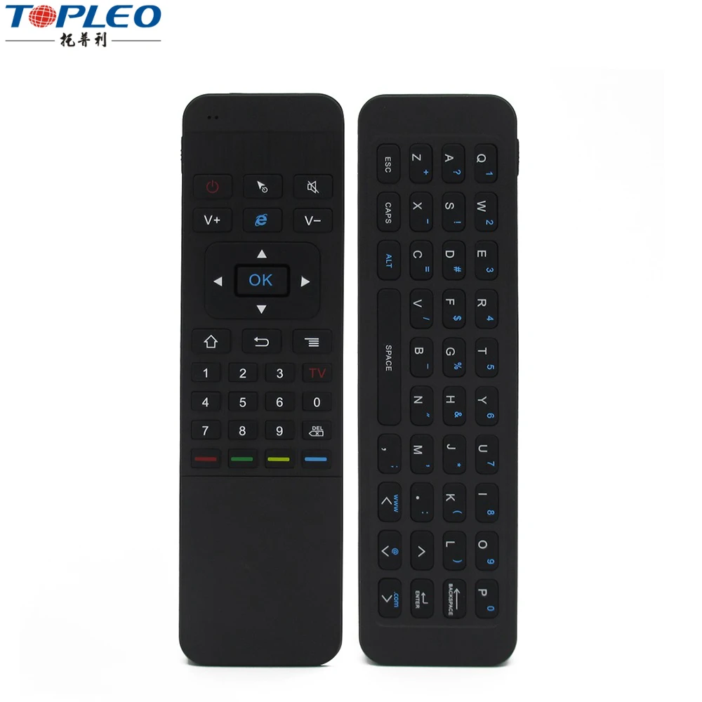 Универсальный 2.4 г master tv fly air mouse remote control для android box с воздуха мышь клавиатура подсветкой