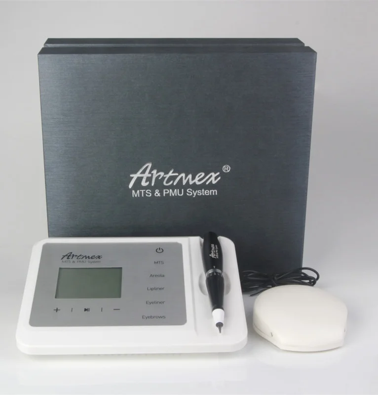 Artmex V8 Permanent Makeup Rechargeable digital microblading pen 3d eyebrow embroidery tattoo machines Ready to Ship
