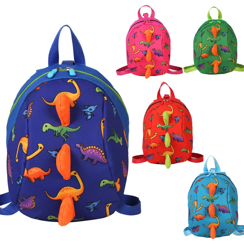 Dinosaur Cartoon Pattern Backpack  Dinosaur children Baby Boys Girls school bags  for Toddler