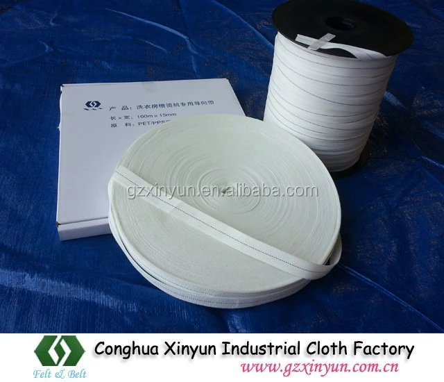 Гладильный конвейер, Направляющая лента, полиэфирная направляющая лента