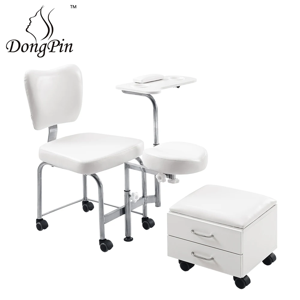USA free shipping mobile manicure table pedicure chairs salon station