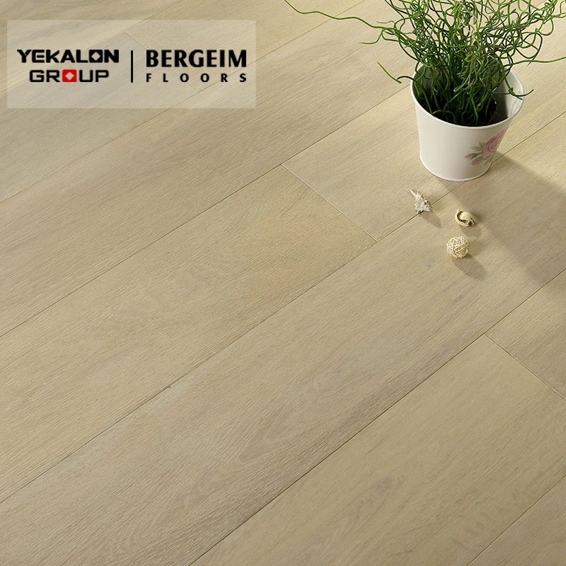 Indoor Decoration Mahogany Wood Flooring  Bronze Wood Natural UV Oil &Brushed Color Oak Flooring