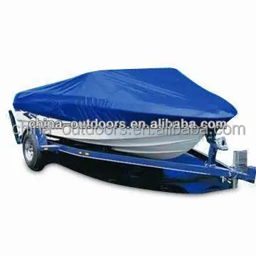 Deluxe factory sale 600D polyester oxford Boat Cover trailerable boat cover