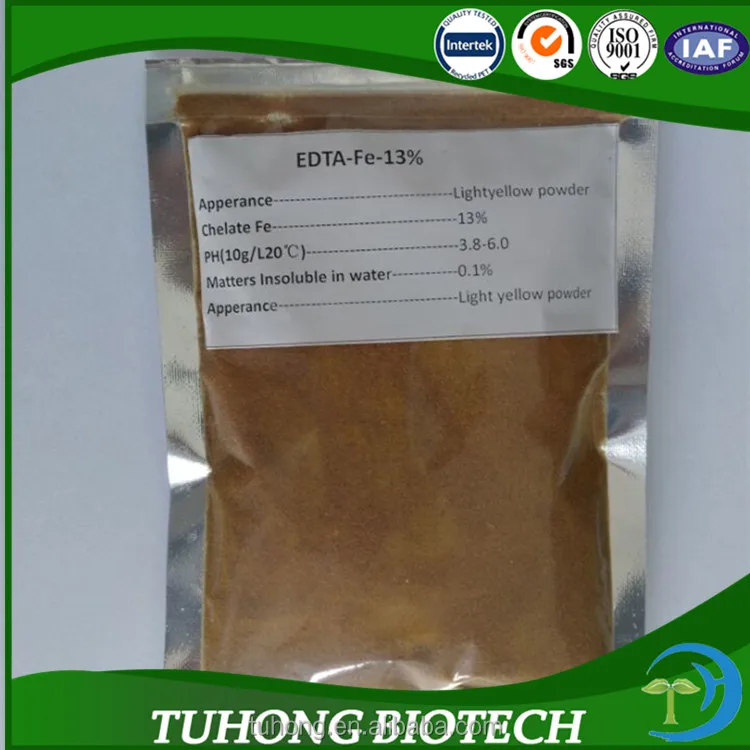 
Buy Chelated Fe Edta with favourable Price/Organic fertilizer 