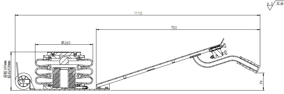 
Continental Reliable supplier Battle-Axe BA-88 3.0 tons air pneumatic car jack with CE&ISO for tire shop&car service station 