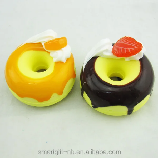sponge fake artificial cake doughnut  for fridge  magnet home decoration round donut for kid study toys