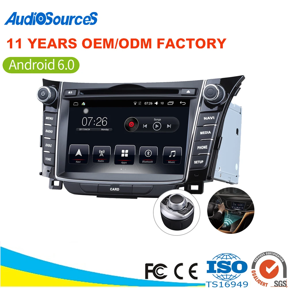 Горячие продажи Android сенсорный экран стерео радио DVD для Hyundai i30 для Hyundai Elantra 2012