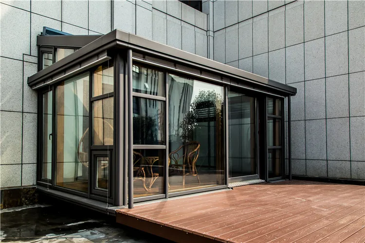 
ROOMEYE hot sale Aluminium modern design winter garden 