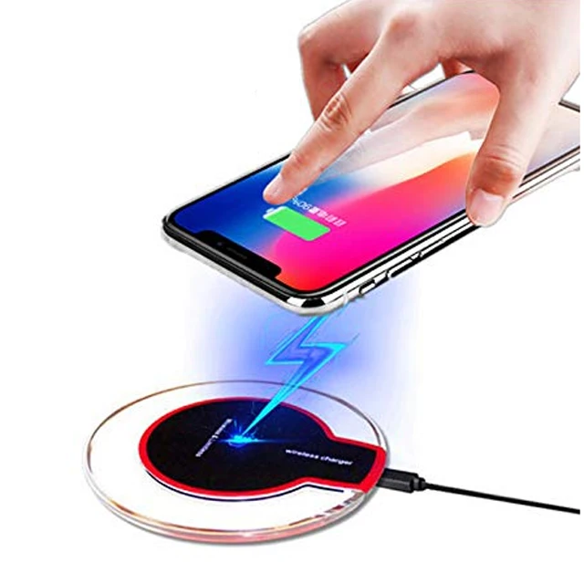 2021 Dropshipping UUTEK K9 shopping onine wireless charger with QI high quality 5W wireless charging for iphone charger