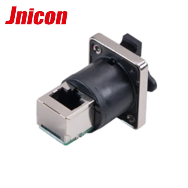 оптовый наружный разъем ip65 rj45 с углом 90 градусов