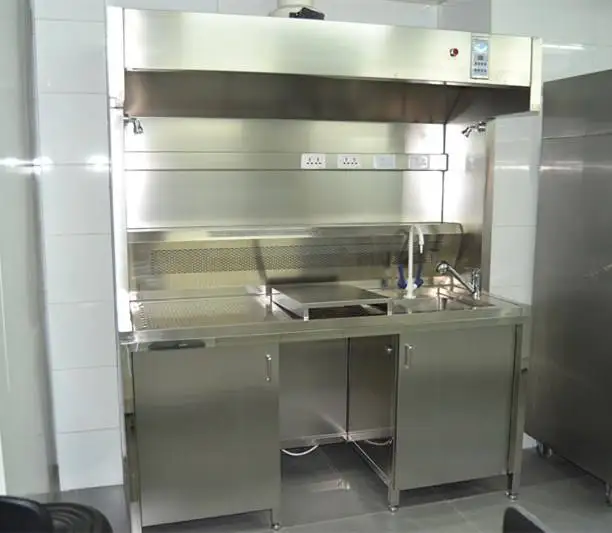 Workstations Lab Workbench Auto Flush Pathology Work Table