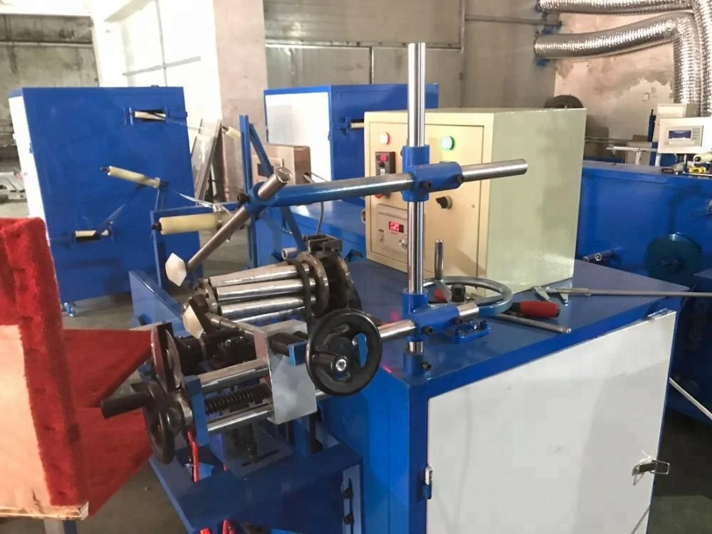 insulated flexible aluminum air duct machine